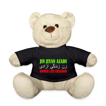 jin jiyan azadi women life freedom - Nounours - noir - Devant