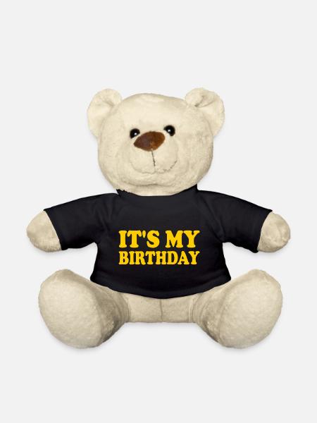 It's my birthday - Nounours - noir