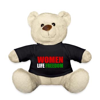 Women life freedom - Teddy - Schwarz - Vorne