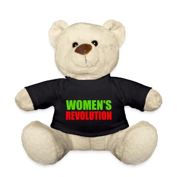 Womens revolution - Teddy - Schwarz - Vorne