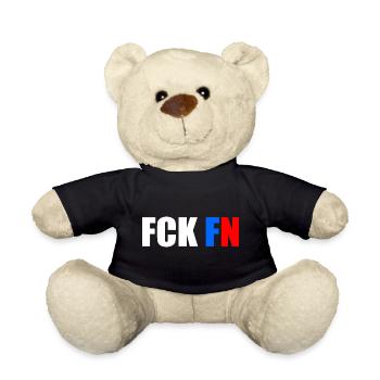 Fck fn - Nounours - noir - Devant