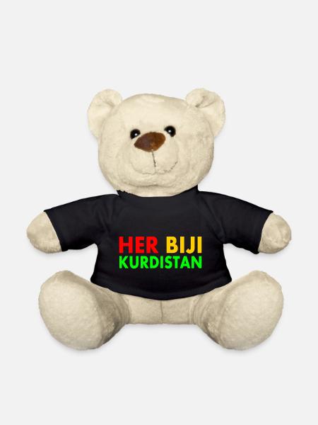 Her biji Kurdistan - Teddy - Schwarz