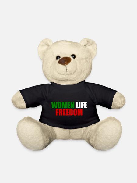 Women life freedom - Teddy - Schwarz