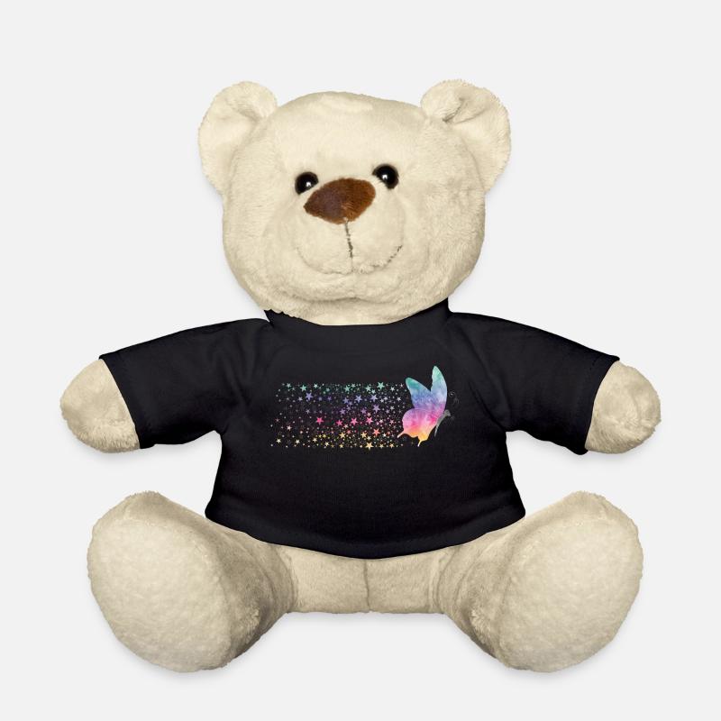 Butterfly - Rainbow Stardust - Nounours - noir