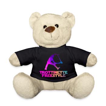 Trottinette freestyle - Nounours - noir - Devant