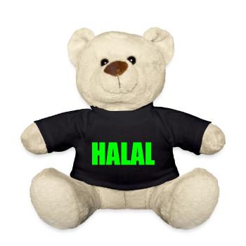 Halal - Nounours - noir - Devant