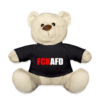 Fck afd - Teddy - Schwarz - Vorne