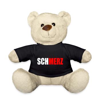 Schmerz merz - Teddy - Schwarz - Vorne