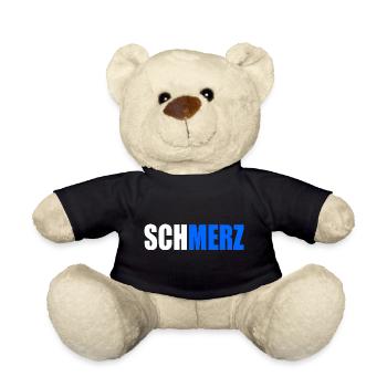 Schmerz no merz - Teddy - Schwarz - Vorne