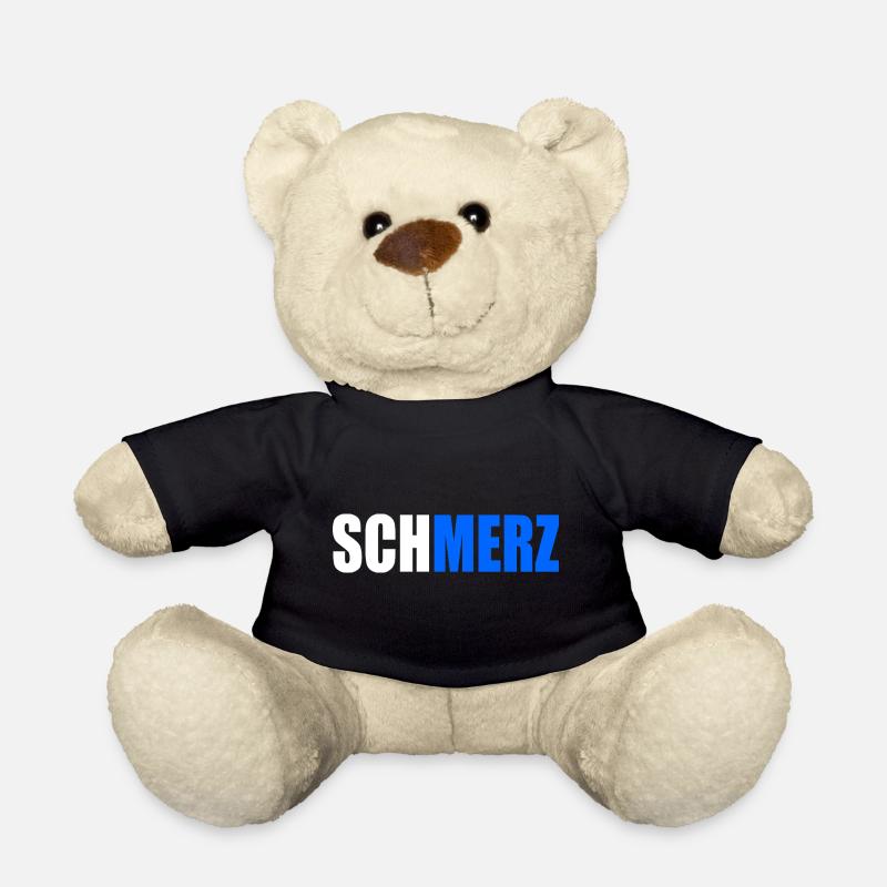 Schmerz no merz - Teddy - Schwarz