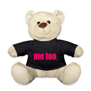 Me too - Nounours - noir - Devant
