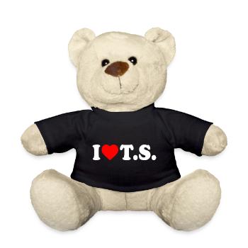 I love ts - Teddy - Schwarz - Vorne