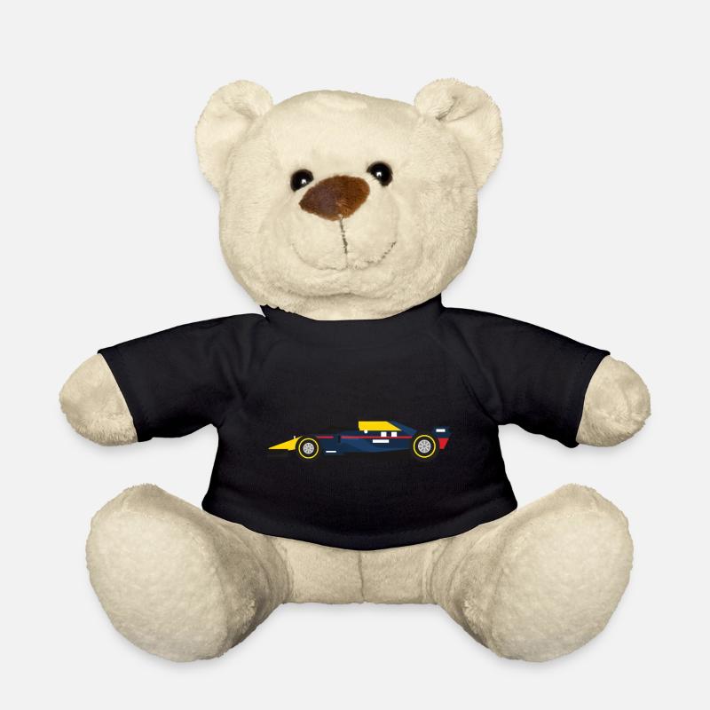 Rennauto Formel Eins 1 F Red Max Weltmeister Bull - Teddy - Schwarz