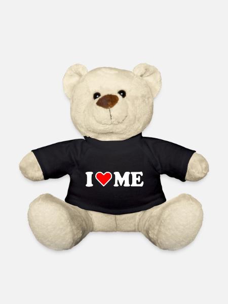 I love me - Nounours - noir