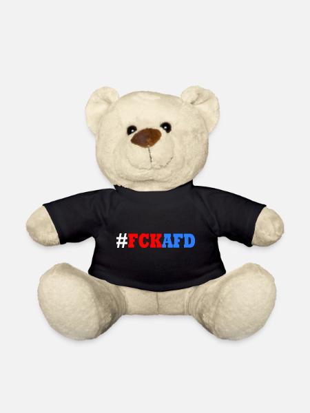 Fck afd - Teddy - Schwarz
