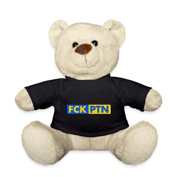 Fck ptn - Nounours - noir - Devant