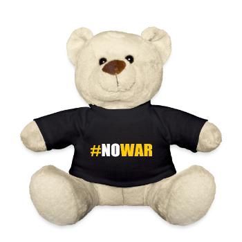 No war - Teddy - Schwarz - Vorne
