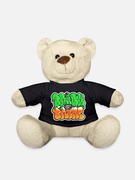 truc ou traiter le motif d’Halloween - Nounours - noir