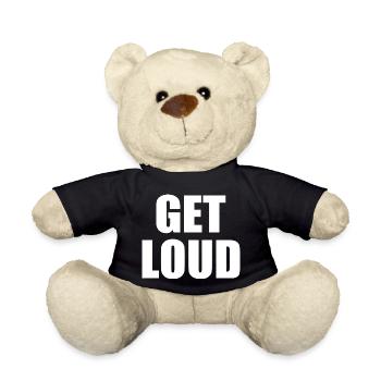 Get loud - Teddy - Schwarz - Vorne