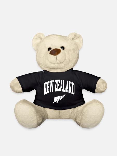 New Zealand - Teddy Bear - black