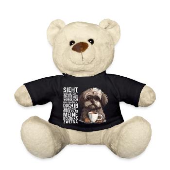 Ich denke an meine Bolonka Zwetna Hund Bolonka - Teddy - Schwarz - Vorne