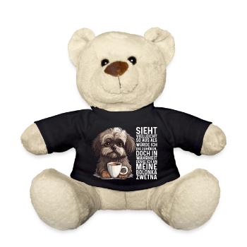 Ich denke an meine Bolonka Zwetna Hund Bolonka - Teddy - Schwarz - Vorne