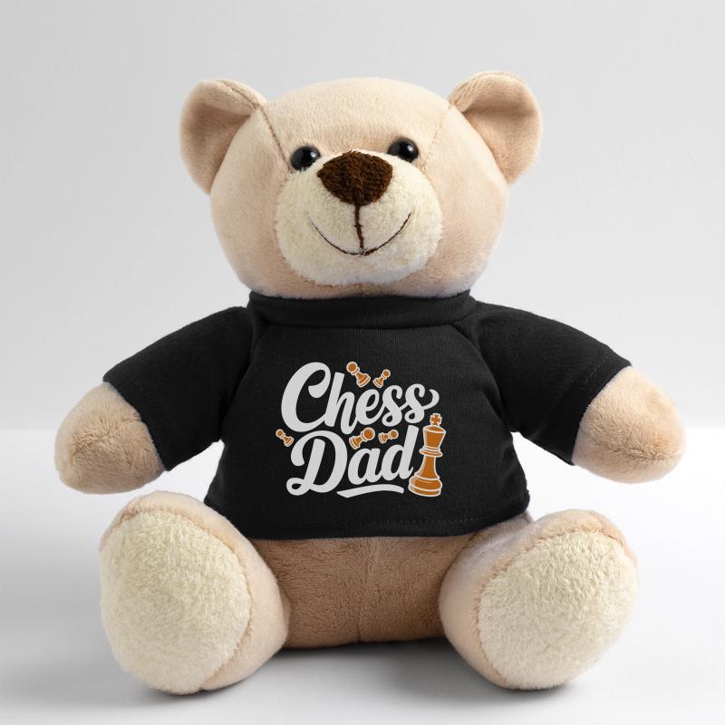 Chess Dad Schach Spruch Zitat Teddy
