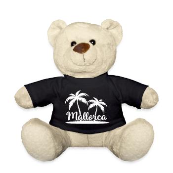 Mallorca Insel-Feeling – Urlaub Palmen Strand - Teddy - Schwarz - Vorne