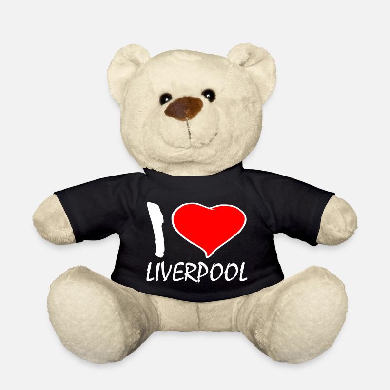 I LOVE LIVERPOOL - Teddy - Schwarz