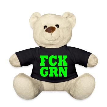 Fck grn - Teddy - Schwarz - Vorne