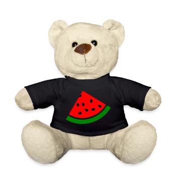 Watermelon melon - Teddy Bear - black - Front