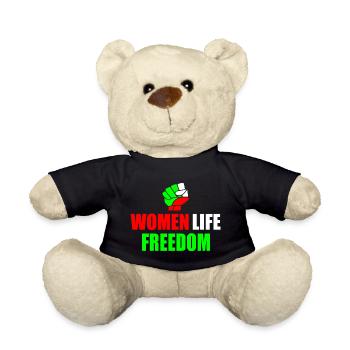 Women life freedom iran - Teddy - Schwarz - Vorne