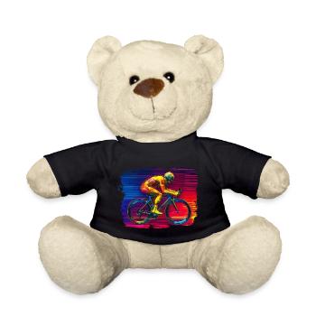 Fahrrad Outfit für Radfahrer Radsport Rennrad - Teddy - Schwarz - Vorne