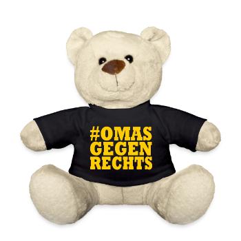 omas gegen rechts - Teddy - Schwarz - Vorne