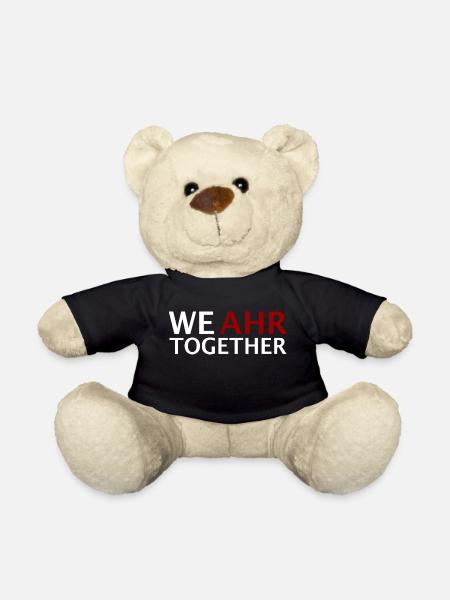 We AHR together | Ahrtal Hochwasser SolidAHRität - Teddy - Schwarz