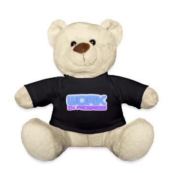 Work in progress - Teddy - Schwarz - Vorne