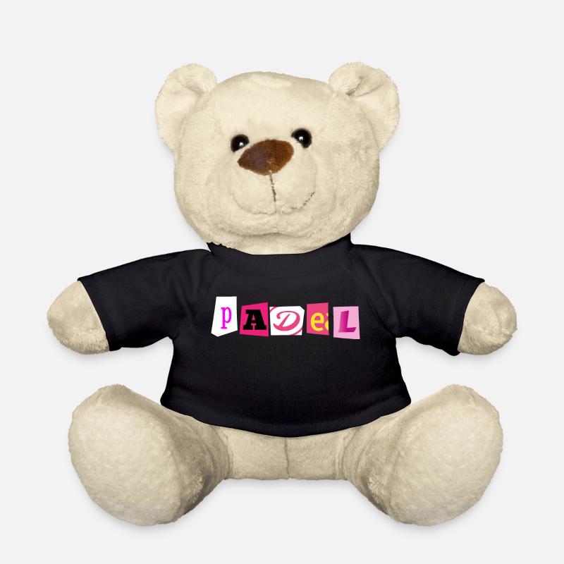 Padel für Padel-Spieler - Teddy - Schwarz