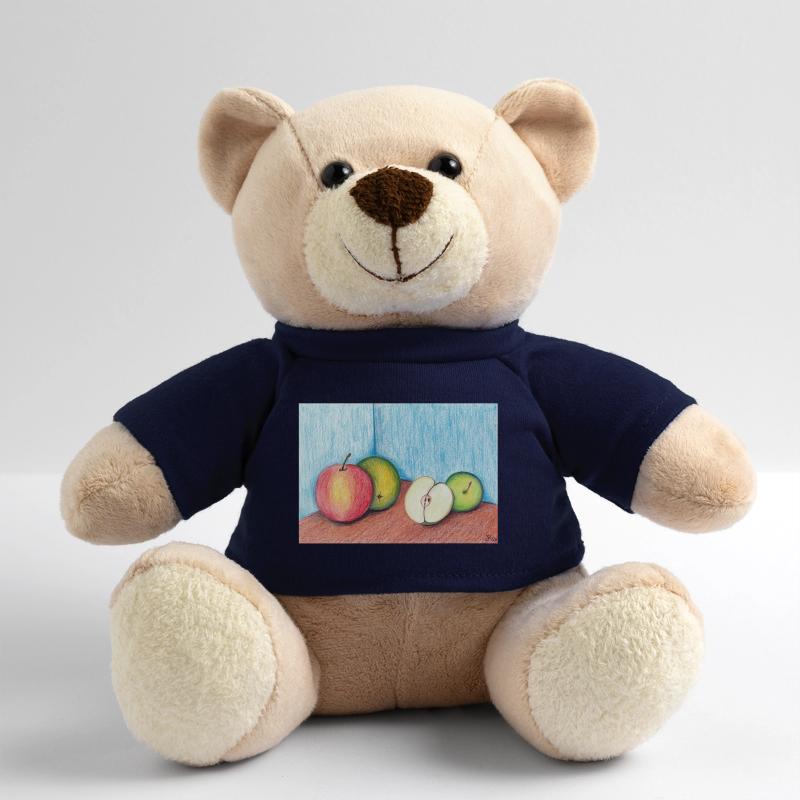 Stillleben Äpfel - Pastellkreide Teddy