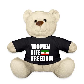 Women life freedom - Teddy - Schwarz - Vorne