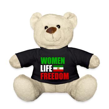Women life freedom - Teddy - Schwarz - Vorne