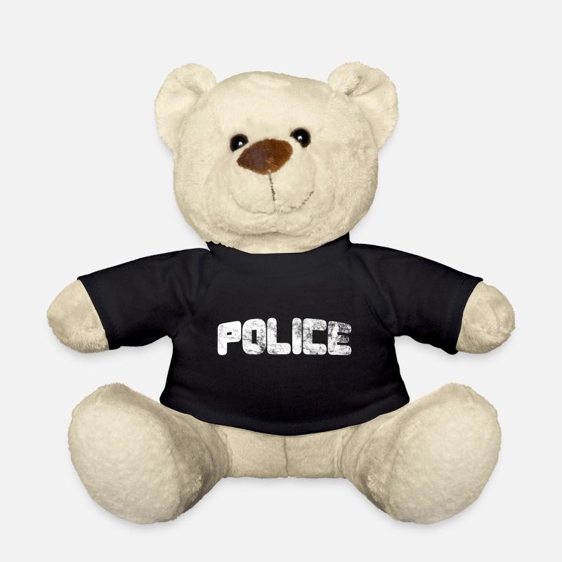 Polizei - Teddy - Schwarz