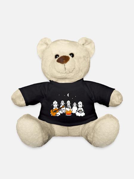 am Lagerfeuer - Teddy - Schwarz