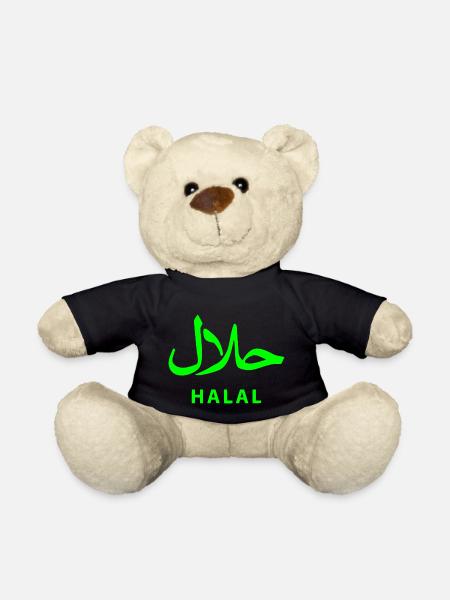 Halal حلال - Nounours - noir
