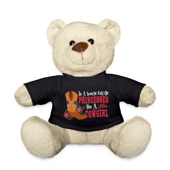 Dans un monde rempli de princesses, soyez un - Nounours - noir - Devant