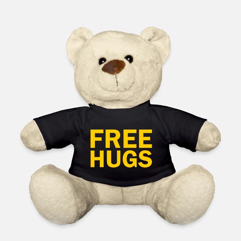 Free hugs - Nounours - noir
