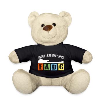 I only ever listen to EADG bass scores for bass players - Teddy Bear - black - Front