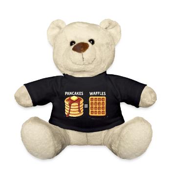 Crêpes et gaufres - Nounours - noir - Devant