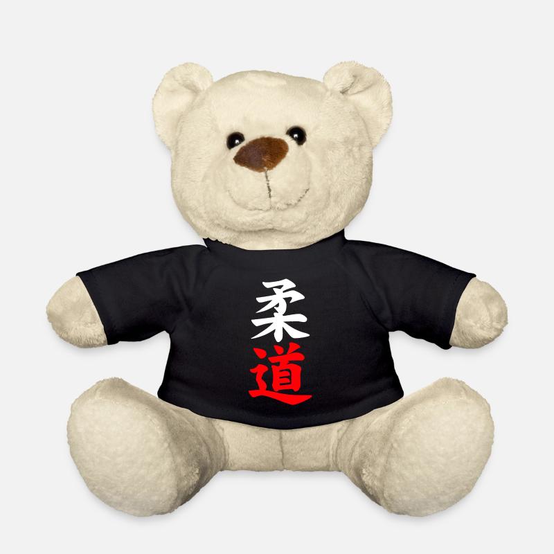 Judo Design Shirt - Nounours - noir