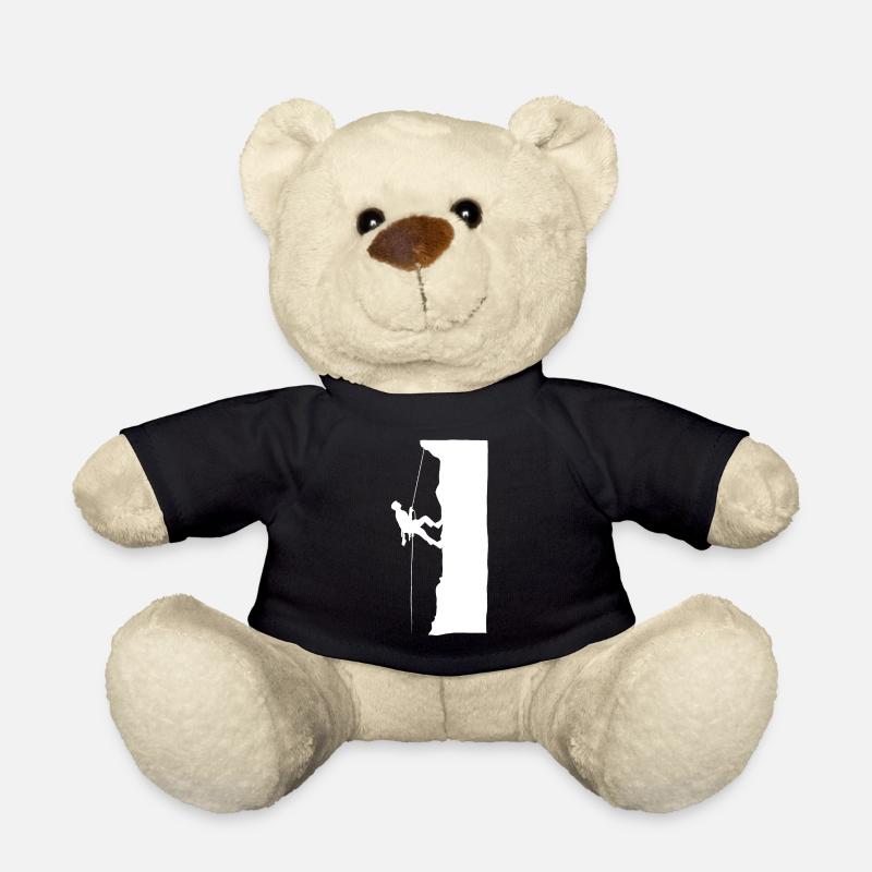 Kletterer Zeichnung Design kletterwand - Teddy - Schwarz