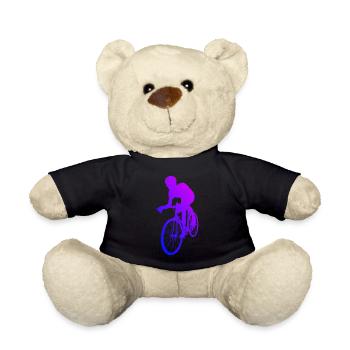 Vélo de route Homme Femmes Vélo de route - Nounours - noir - Devant